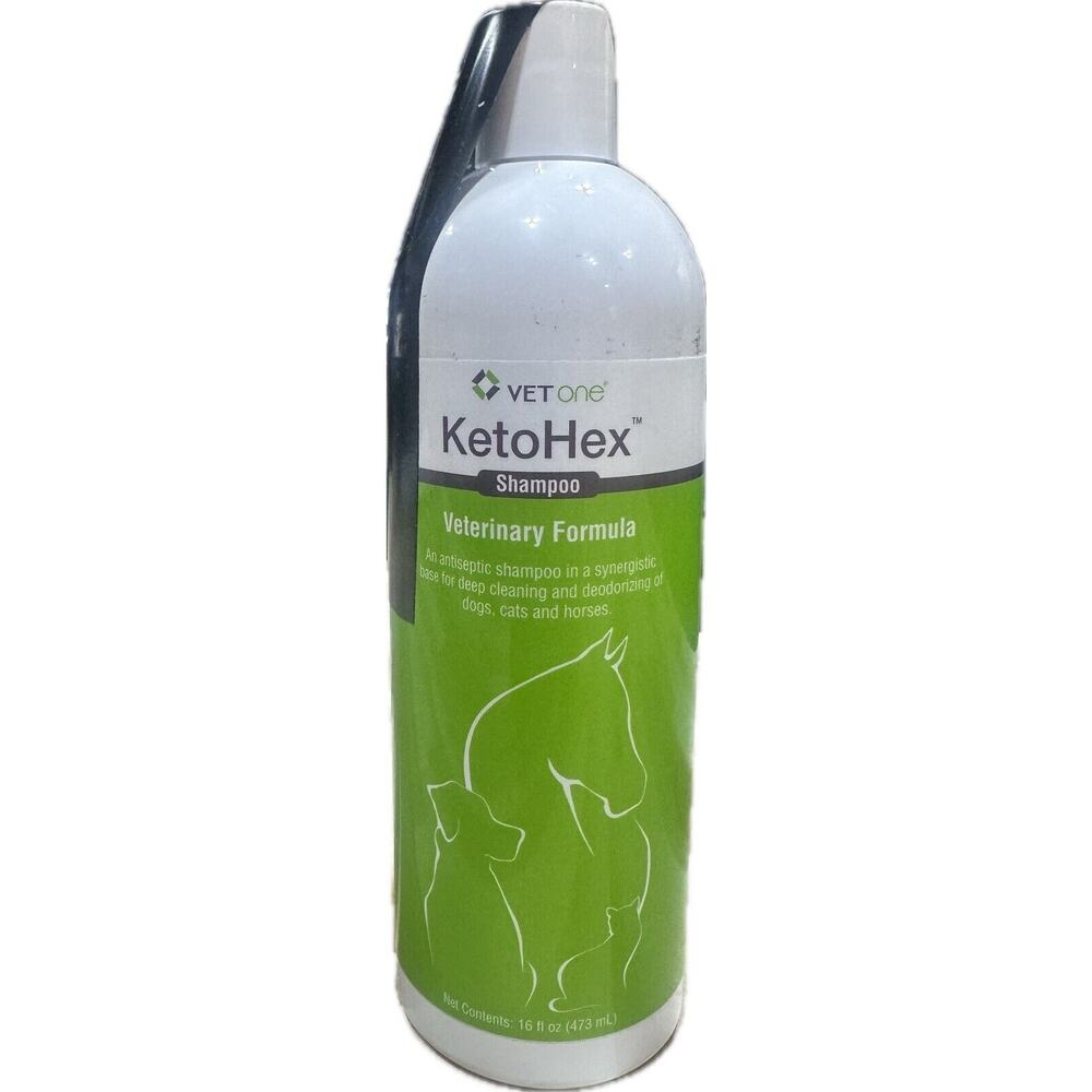 Pet shampoo, Ketohex Shampoo (16 oz) veterinary formula, dogs,cats,horses